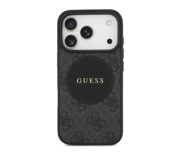 Guess 4G Circle Classic Logo MagSafe do iPhone 17 Pro czarny - 1365488 - zdjęcie 3